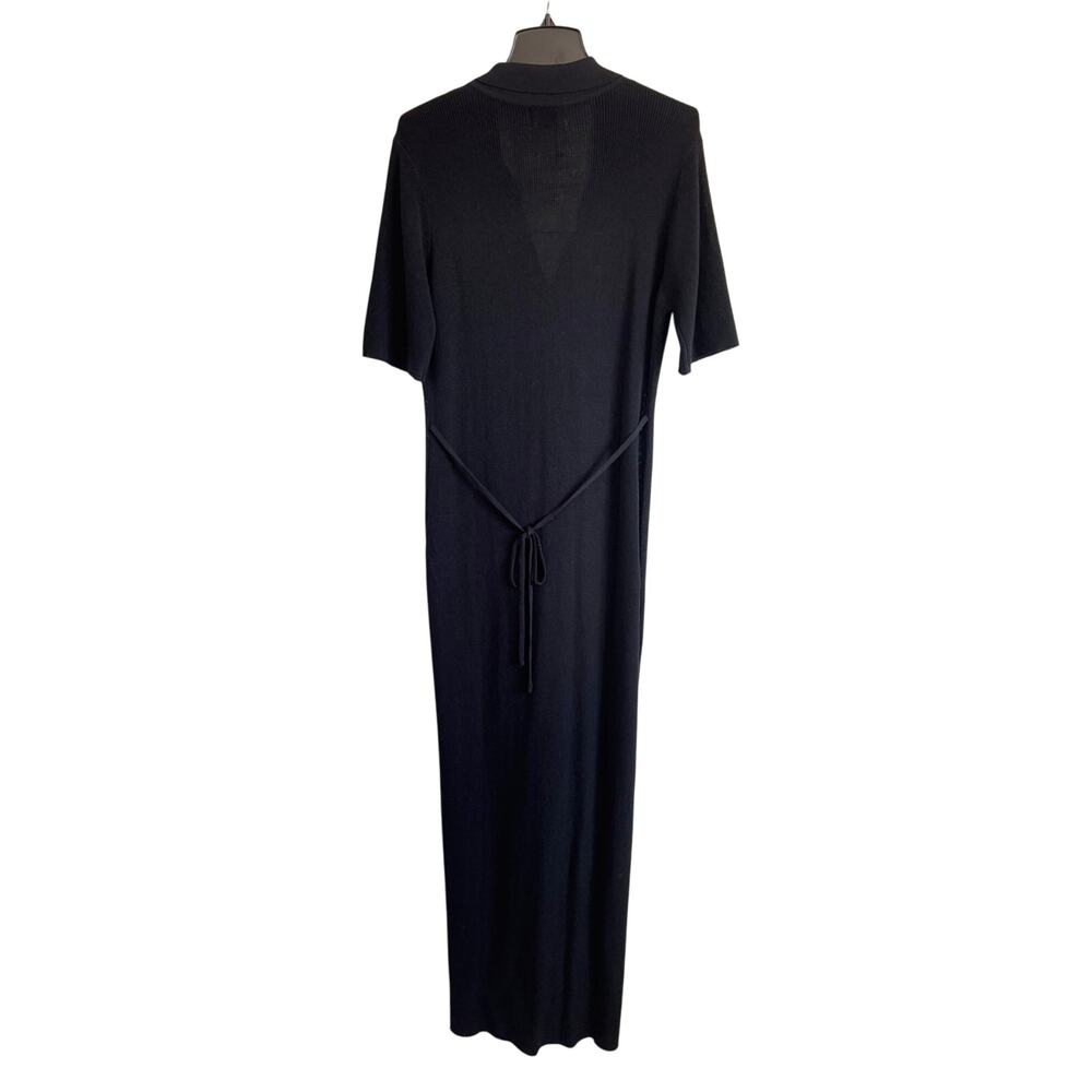DISSH Black Button-Front Maxi Dress - Picture 6 of 9